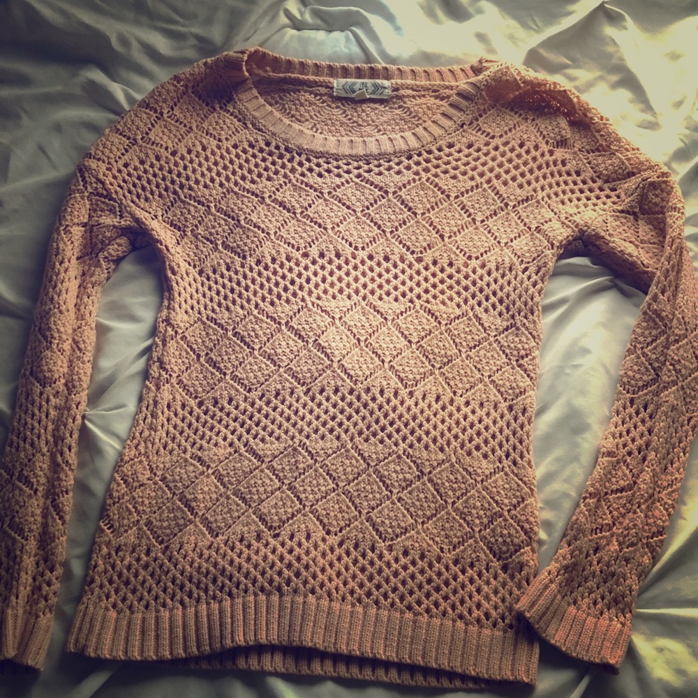 Pink Rose Sweater